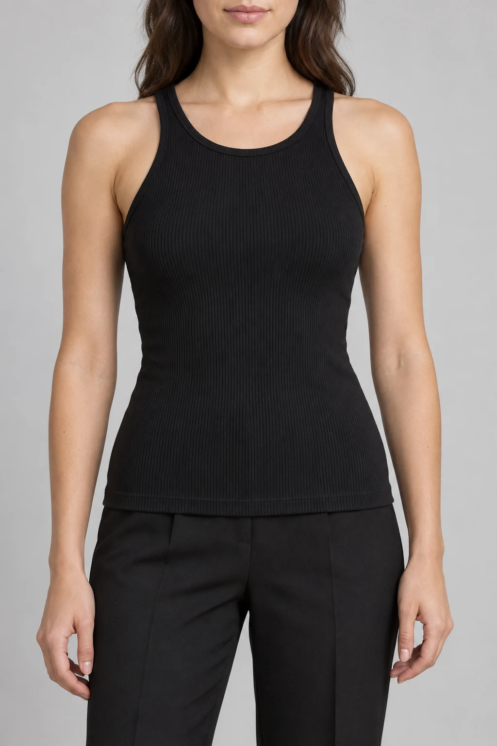 Axis Racer Tank in Black